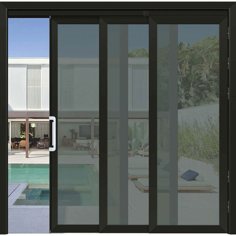 Dobleng Layer na Salamin PT Door