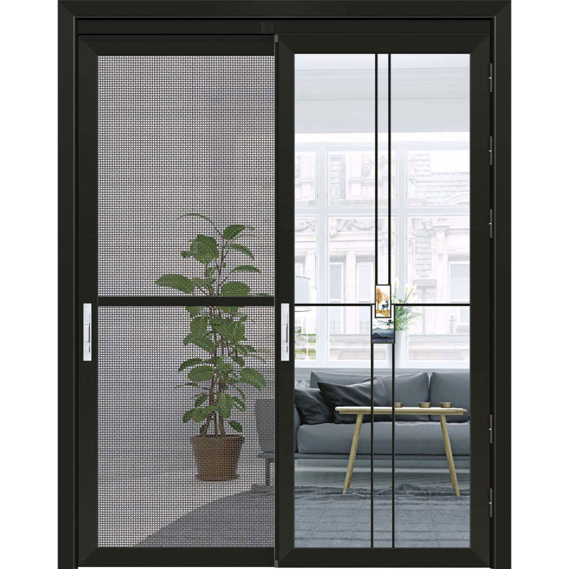 Hindi kinakalawang na Steel Mesh Aluminum Alloy Door